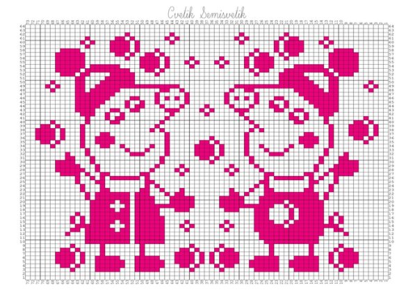 Детский жаккард схемы