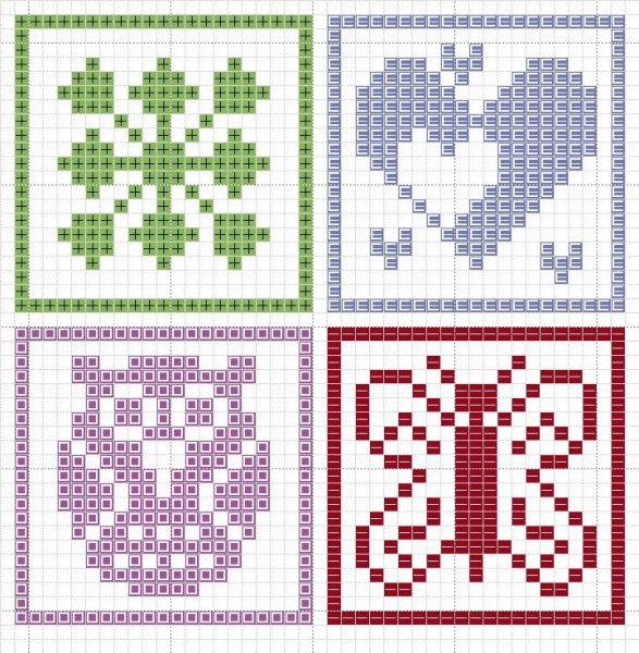 Вязание для детей схемы рисунки