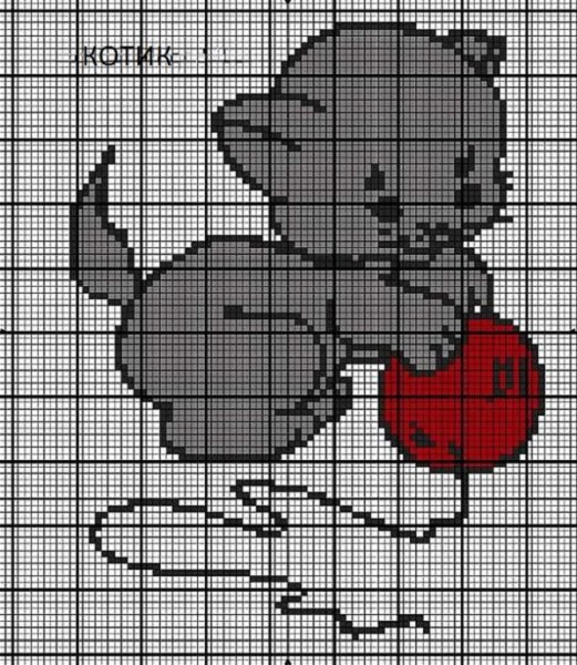 Детский жаккард схемы