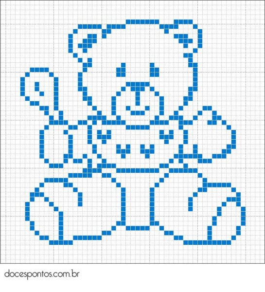 Схемы вывязанных рисунков для детей