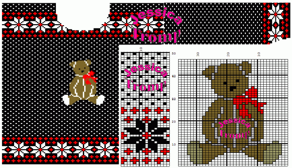 Панда жаккард схема