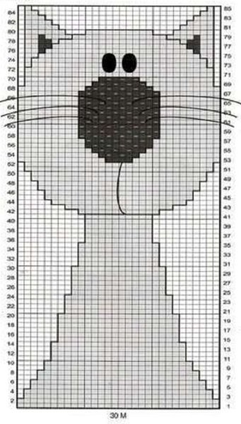 Детский жаккард спицами схемы рисунков