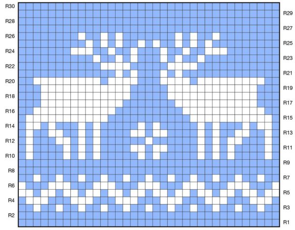 Жаккардовые узоры для детей