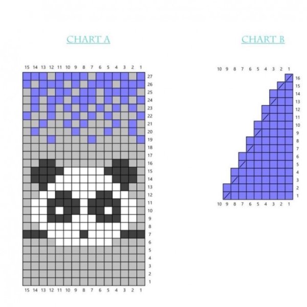 Детский жаккард маленькие схемы
