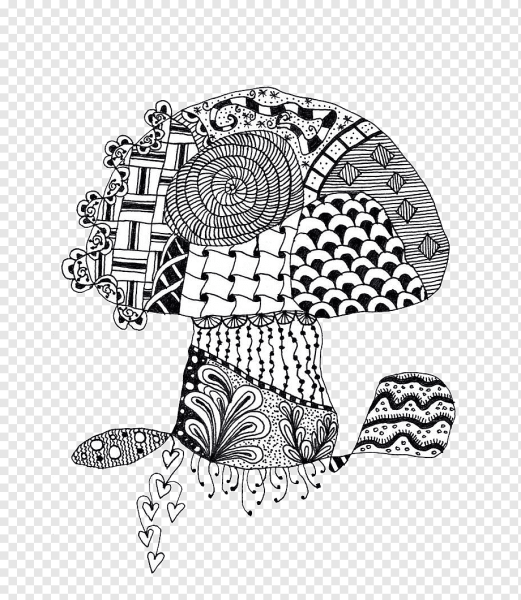 Zentangle doodling Зентангл и дудлинг