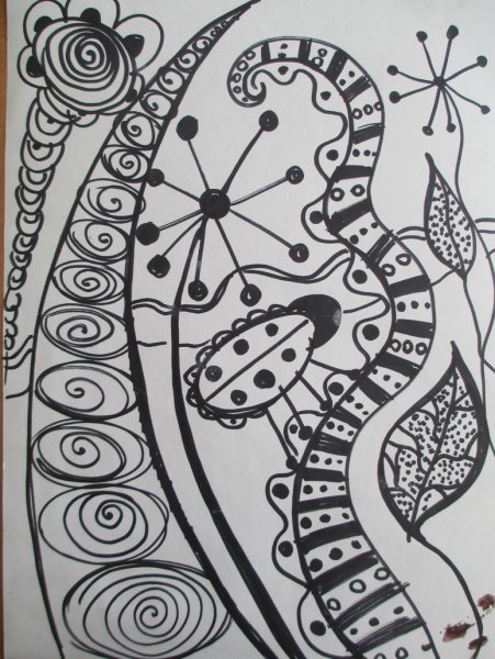 Орнаментальная Графика для дошкольников