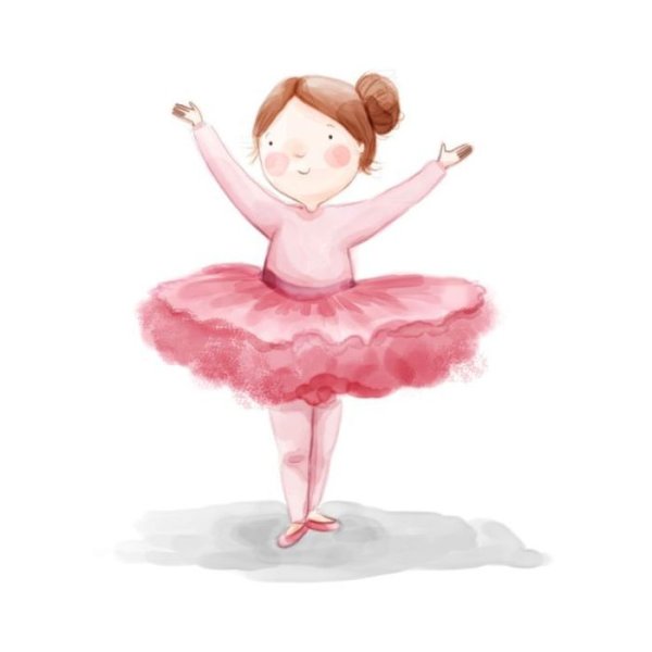 Детские рисунки балерины