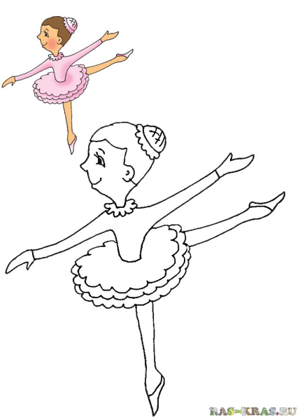 Мультяшные балерины