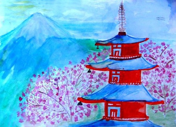 Рисование на тему Китай