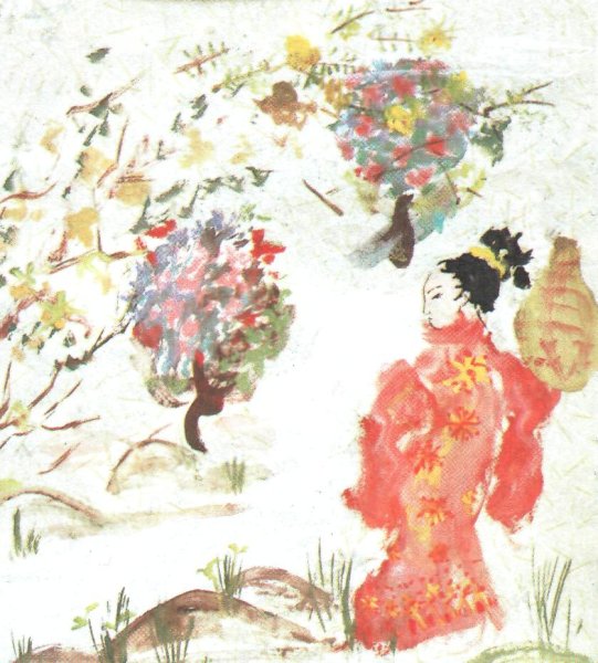 Страна восходящего солнца живопись