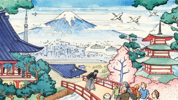 Японские иллюстрации