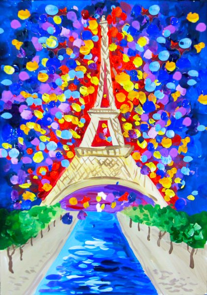 Крепостная стена Смоленск рисунок