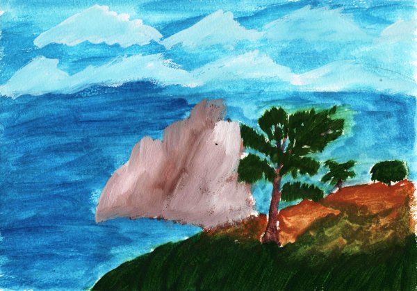 Нарисовать Байкал