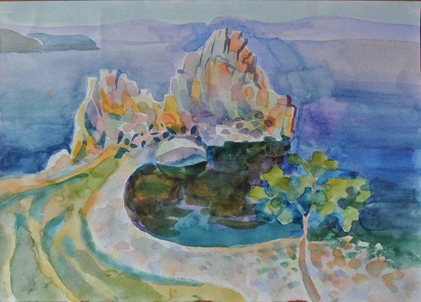 Байкал акварель