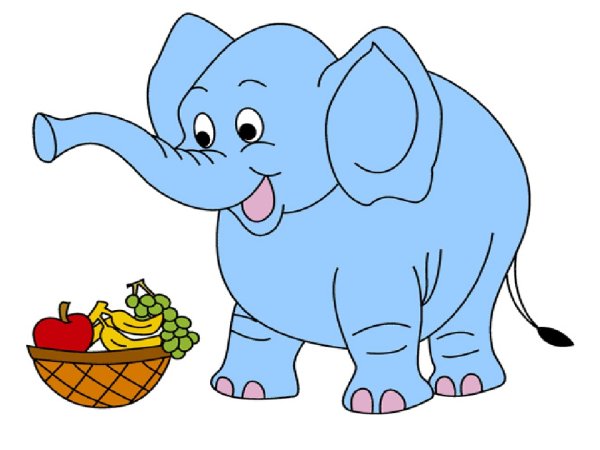 Нарисовать слоника