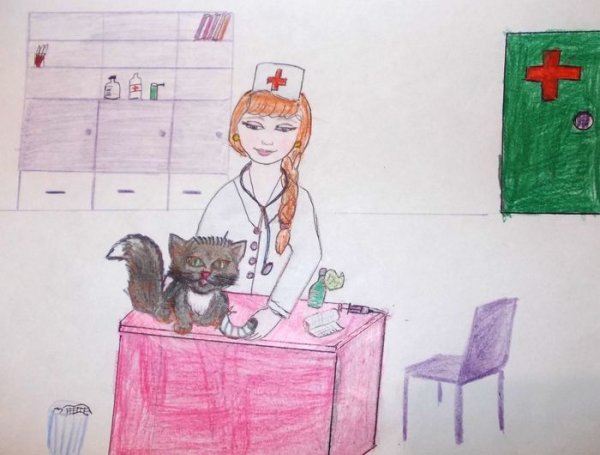 Моя будущая профессия рисования