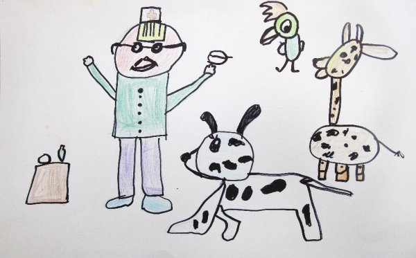 Плакат ветеринар