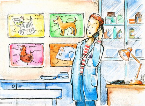 Ветеринар живопись