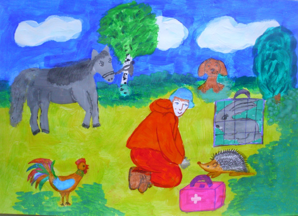 Рисунок на тему профессия