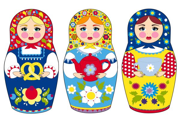 Матрешки для детей