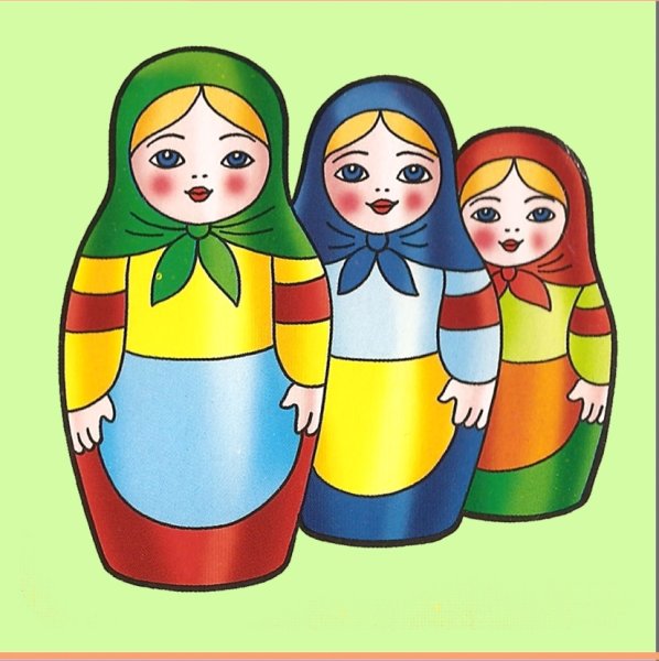 Матрешка в детском саду
