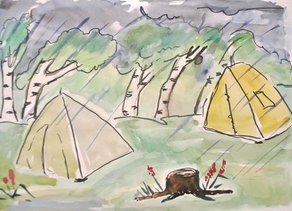 Рисование поход