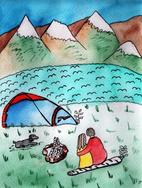 Рисование поход