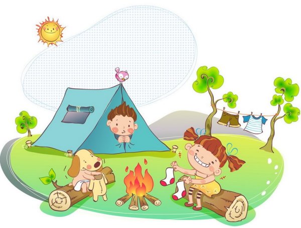 Поход иллюстрация