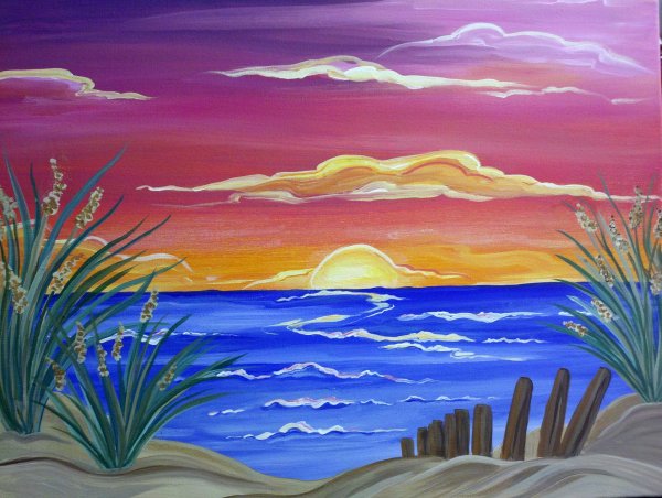 Рисунки гуашью