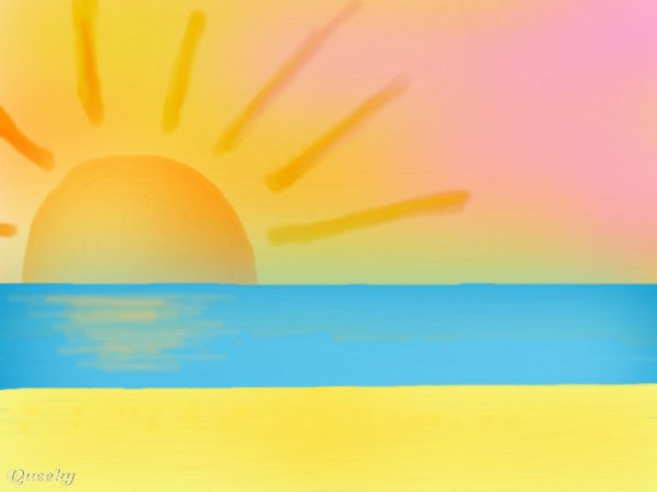 Восход солнца для детей