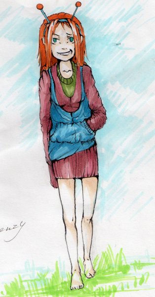 Корявый детский рисунок