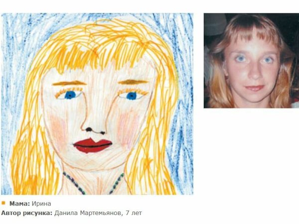 Детские портреты мам