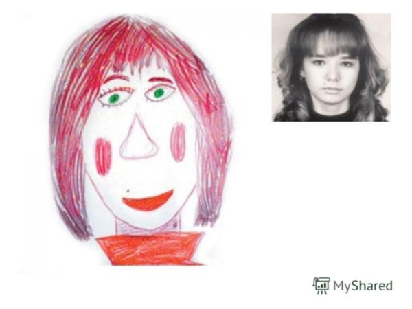 Весёлые портреты рисование