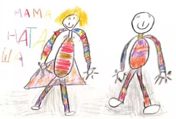 Портрет мамы в очках