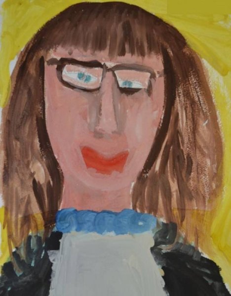 Весёлые портреты рисование