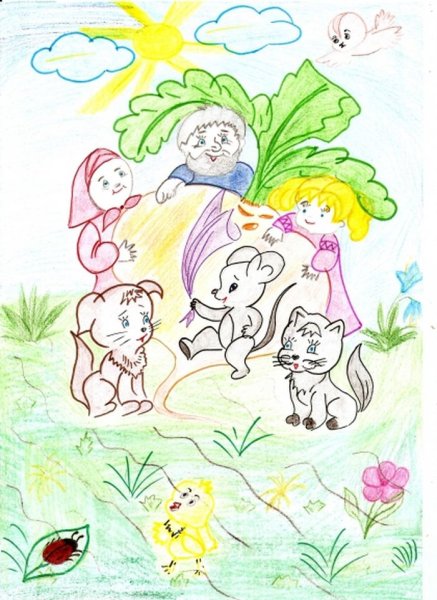 Рисунки сказок для детей