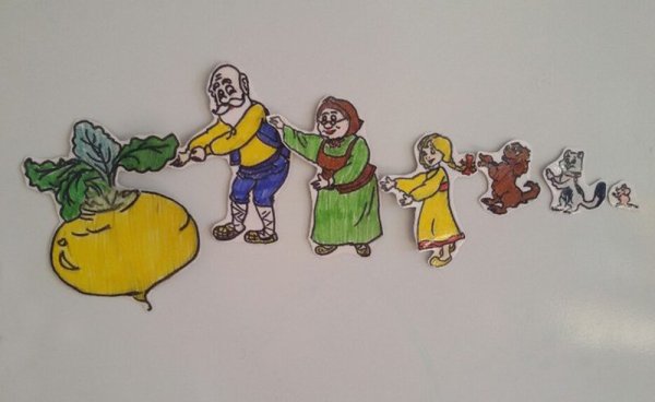 Сказка Репка рисунок для детей