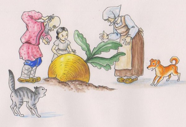 Репка рисунок