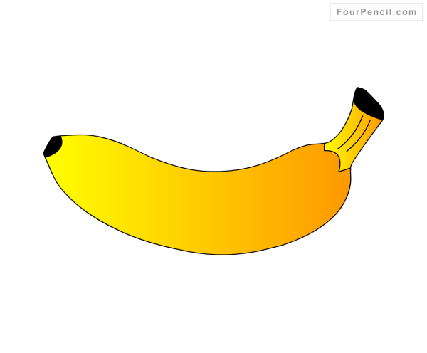 Бананы мультяшные