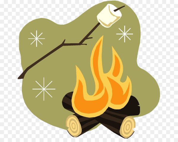 Костер иллюстрация