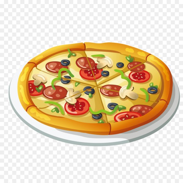 Пицца мультяшная