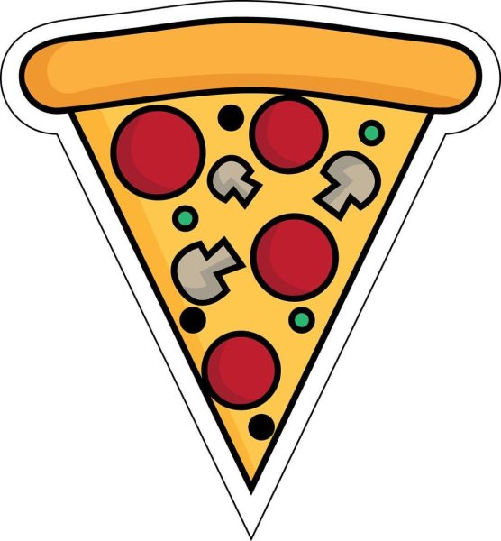 Кусок писы нарисованный