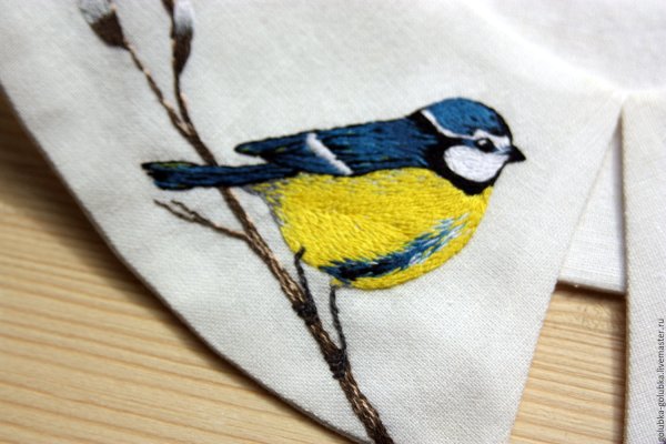 Нарисовать синичку