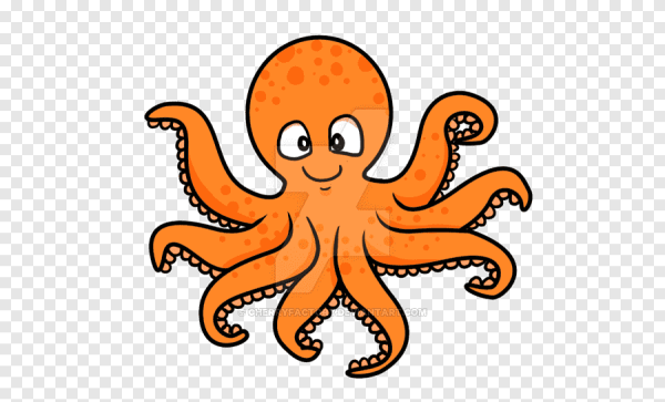 Осьминог мультяшный