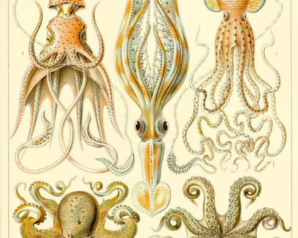 Каракатица стилизация