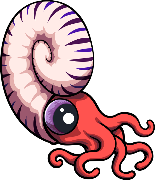 Кальмар мультяшный