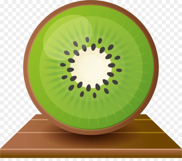 Векторные фрукты киви