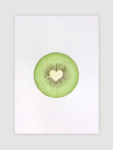 Киви фрукт арт