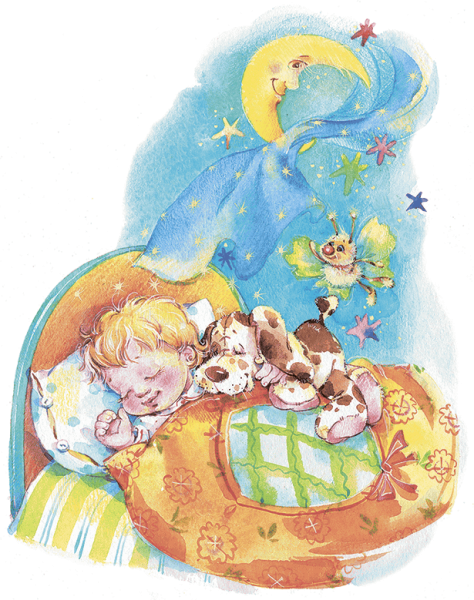 Колыбельная рисунок для детей