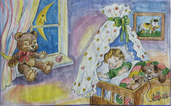 Колыбельная рисовать для детей